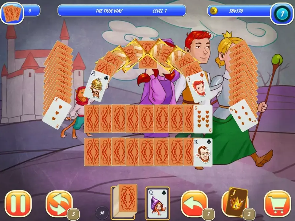 -Gnomes Solitaire-游戏截图-好玩游戏库