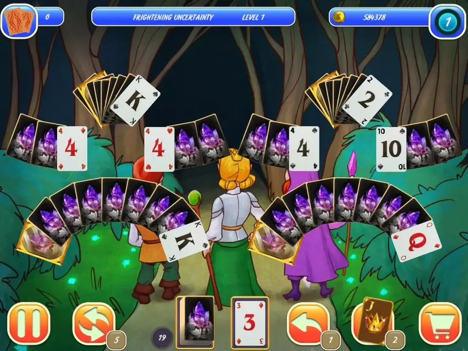 -Gnomes Solitaire-游戏截图-好玩游戏库