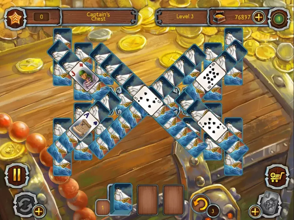-Pirate's Solitaire-游戏截图-好玩游戏库