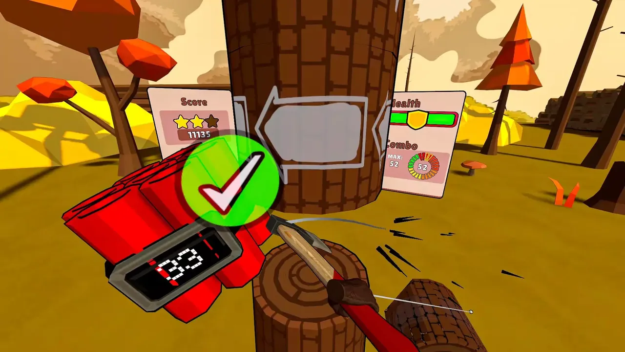 -Timberman VR - grab an axe, chop trees, beat records!-游戏截图-好玩游戏库