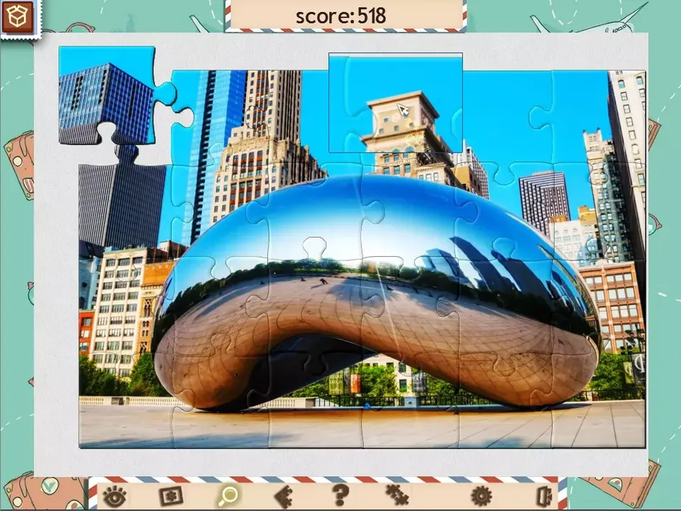 -1001 Jigsaw American Puzzles-游戏截图-好玩游戏库