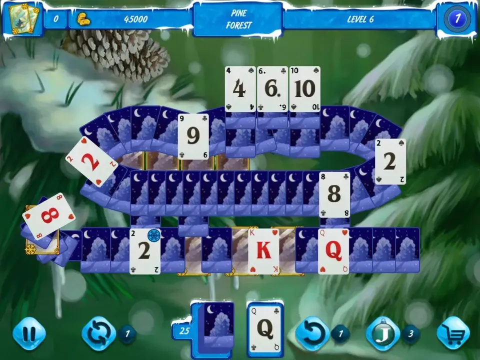 -Solitaire Jack Frost Winter Adventures 3-游戏截图-好玩游戏库