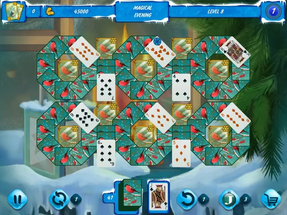 -Solitaire Jack Frost Winter Adventures 3-游戏截图-好玩游戏库