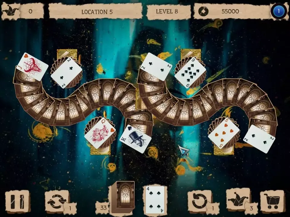 -Mystery Solitaire. The Black Raven 3-游戏截图-好玩游戏库