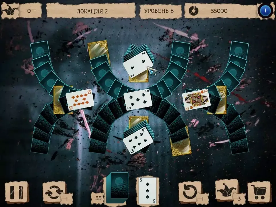 -Mystery Solitaire. The Black Raven 3-游戏截图-好玩游戏库