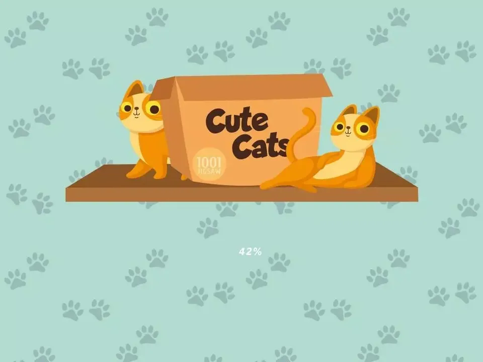 -1001 Jigsaw. Cute Cats-游戏截图-好玩游戏库