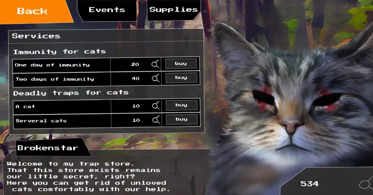 -Warrior Cats Hunger Games Simulator-游戏截图-好玩游戏库