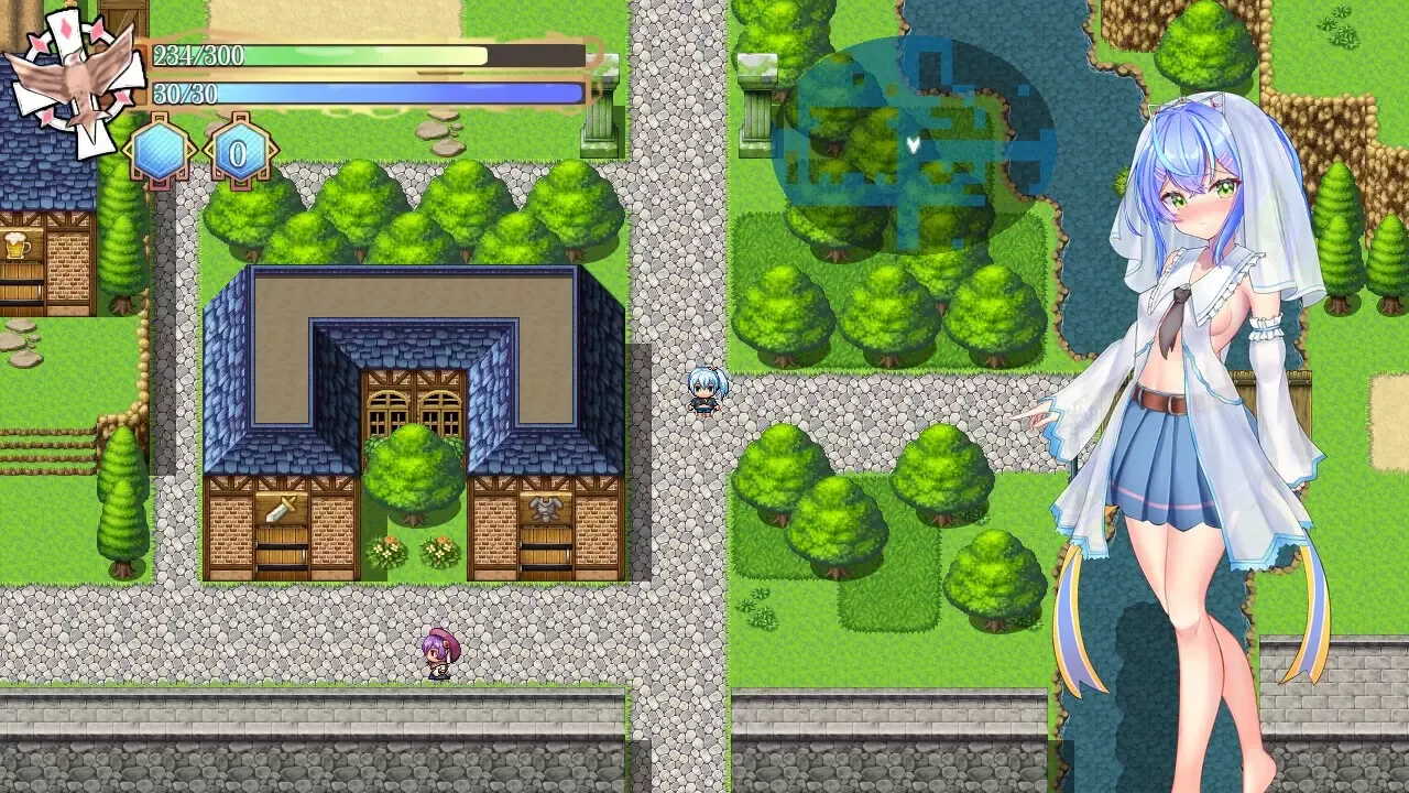 Senpai and the Mysterious Dungeon