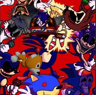-FNF Challange-EXE TEST (Sonic Exe)-游戏截图-好玩游戏库