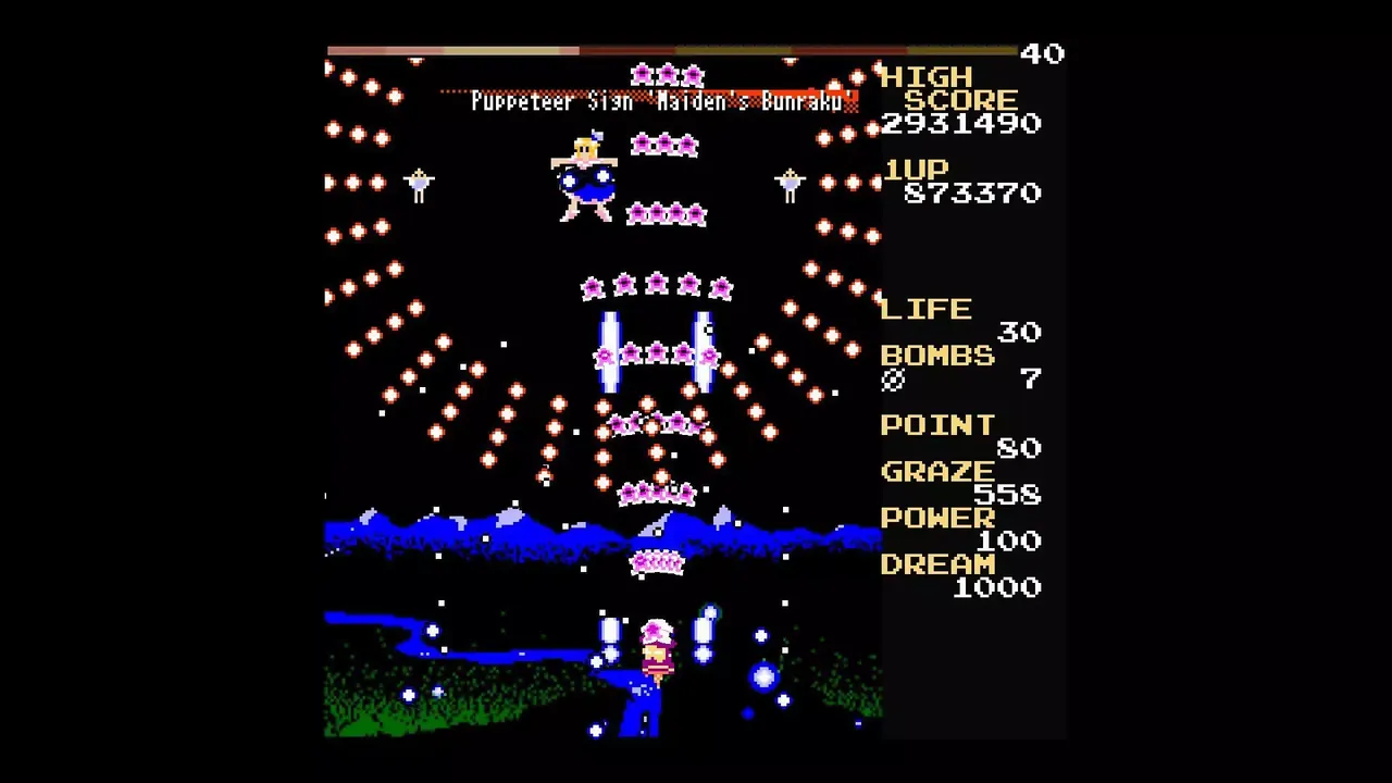 -Touhou 5: Mystic Square NES Demake-游戏截图-好玩游戏库
