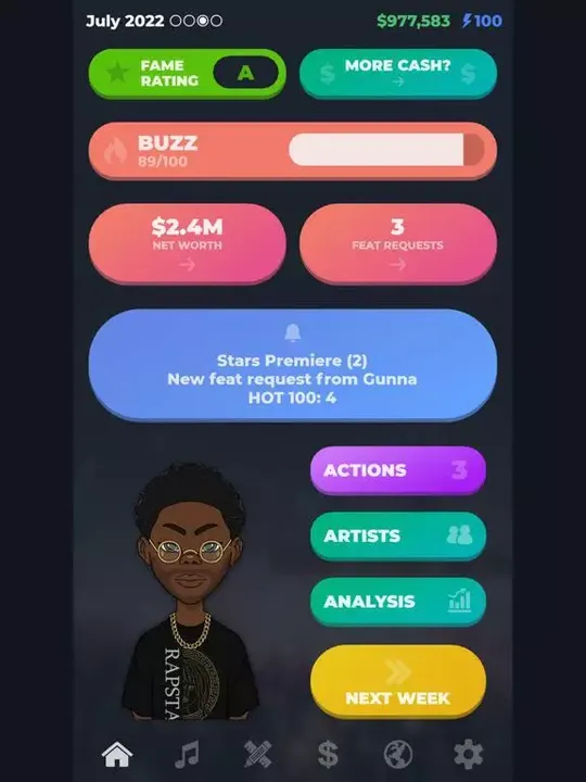 -RAPSTAR - Rapper Simulator-游戏截图-好玩游戏库