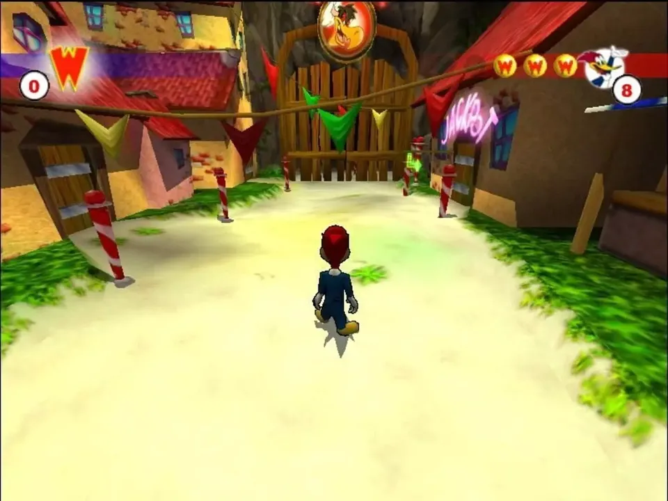 -Woody Woodpecker Escape from Buzz Buzzard Park-游戏截图-好玩游戏库