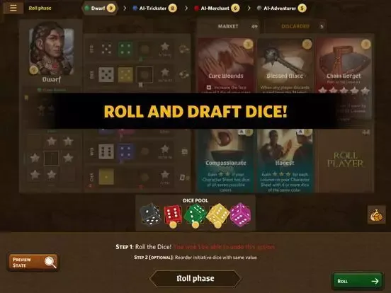 Roll Player – The Board Game