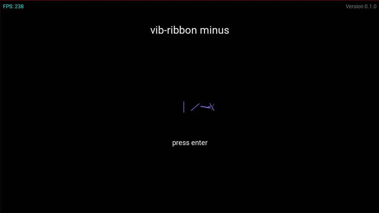 -Vib-Ribbon Minus-游戏截图-好玩游戏库