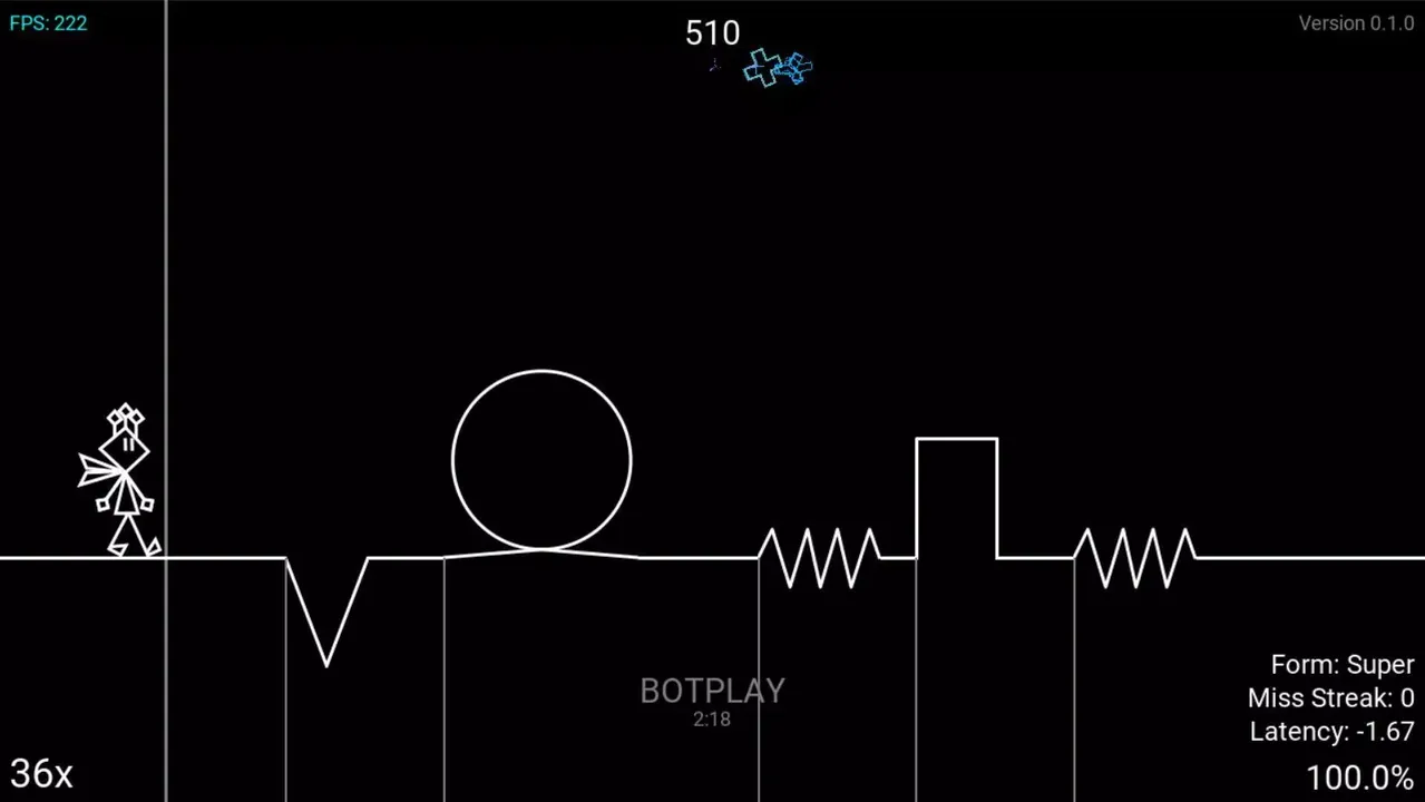 -Vib-Ribbon Minus-游戏截图-好玩游戏库