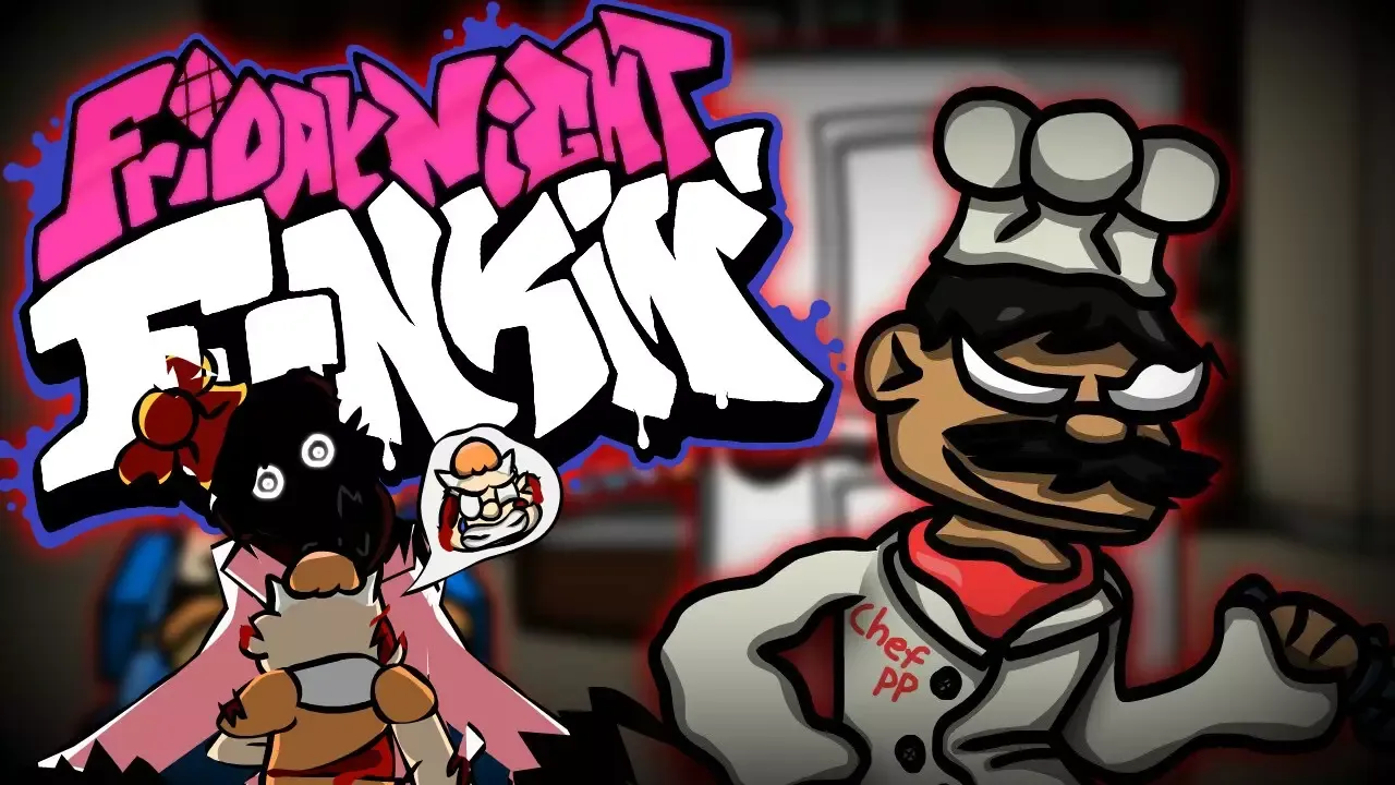 -FNF chef pp puppet mod v1.5 psych engine-游戏截图-好玩游戏库