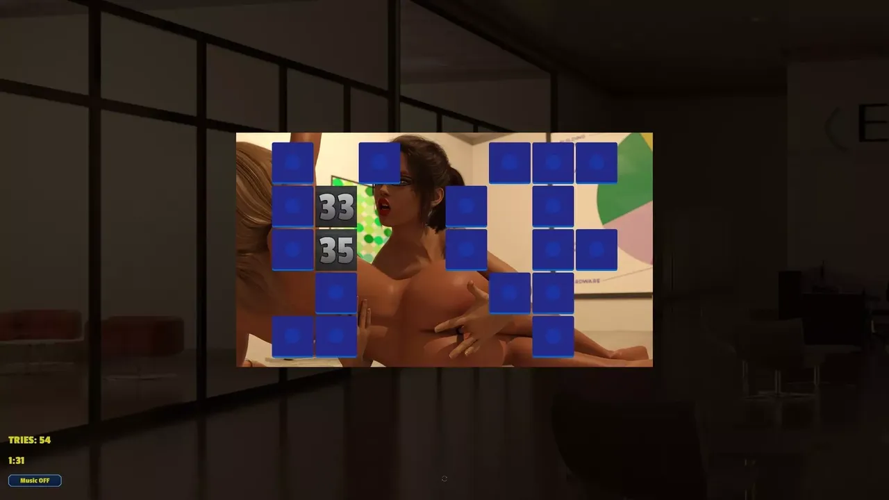 Memory Puzzle – Futanari Boss
