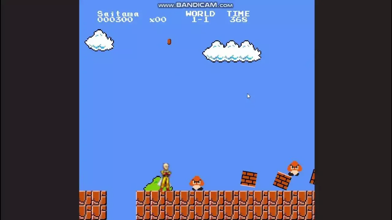 -Super Mario Bros but you play with SAITAMA-游戏截图-好玩游戏库