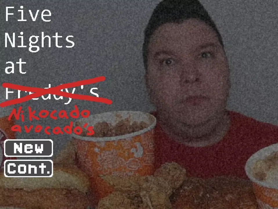 -Five Nights at Nikocado Avocado's-游戏截图-好玩游戏库