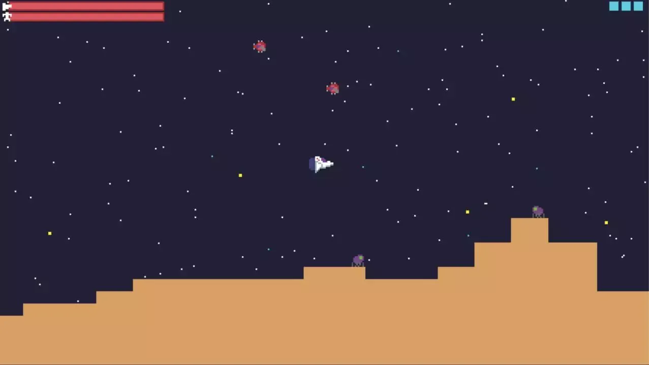 -Hyper Space Attack Force: Starmander-游戏截图-好玩游戏库
