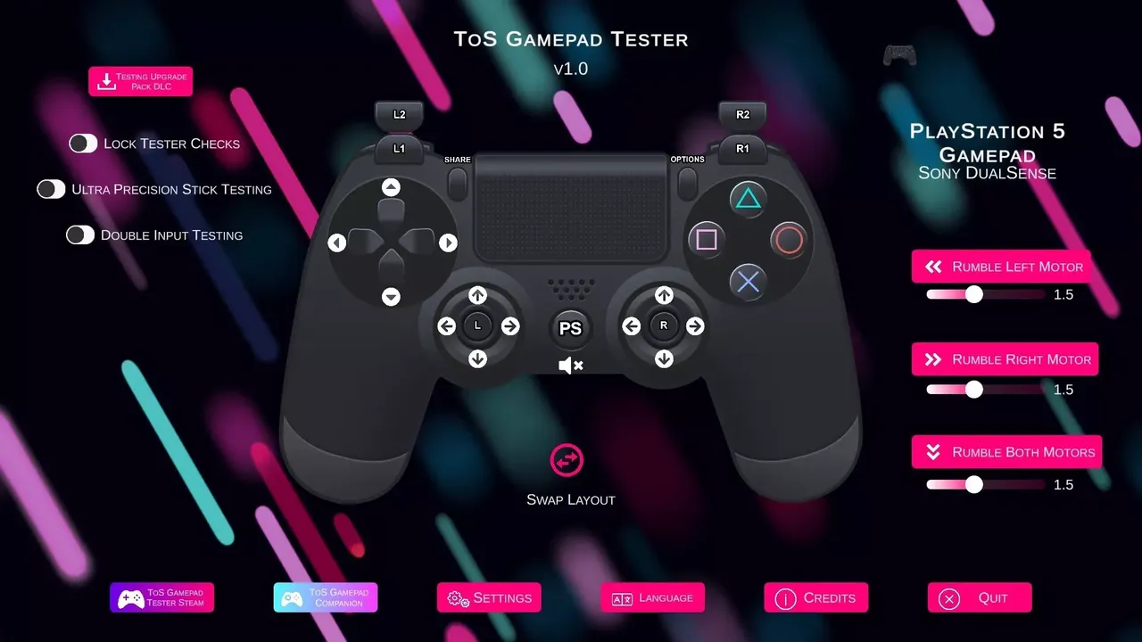-ToS Gamepad Tester-游戏截图-好玩游戏库