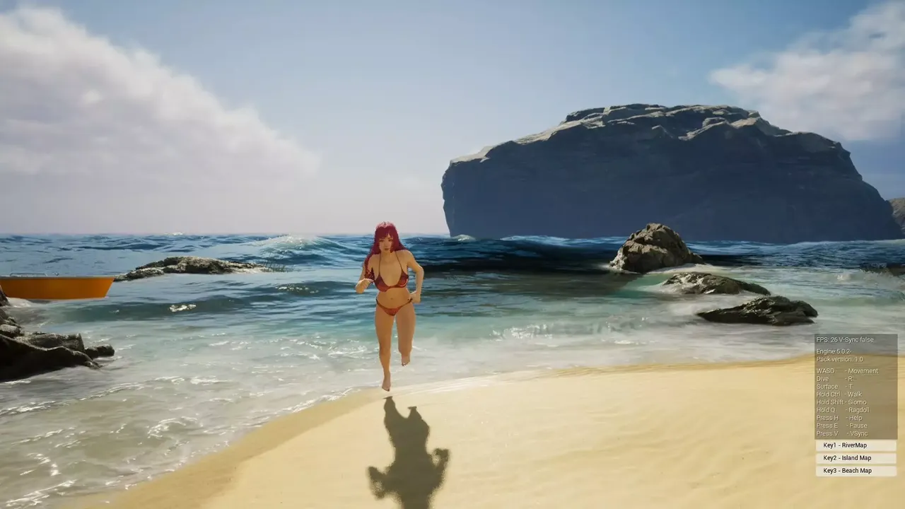 -☆IDOL GLAXY Fun at Beach with Paskey-游戏截图-好玩游戏库