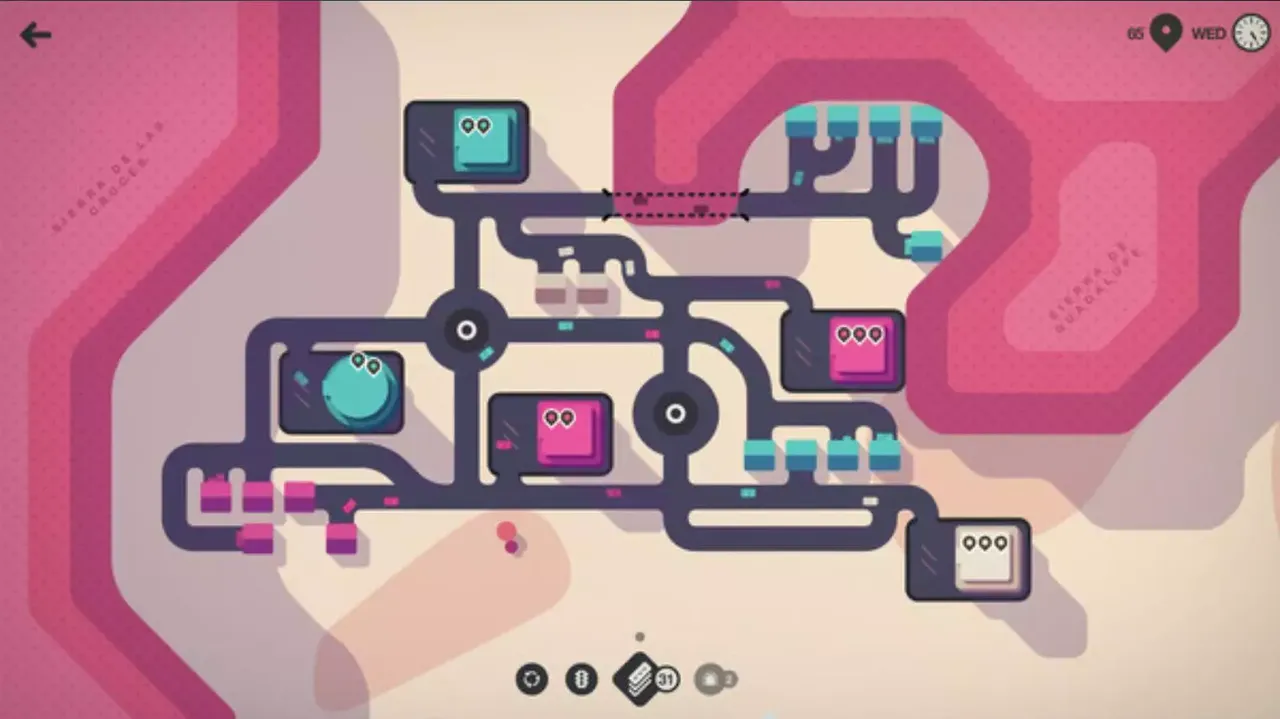 Mini Motorways (re-created version)