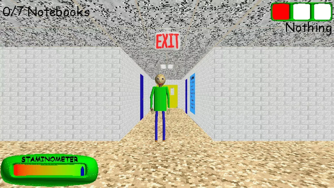 -Baldi's Basics Classic Remastered UNOFFICIALLY OFFICIAL Recreation-游戏截图-好玩游戏库
