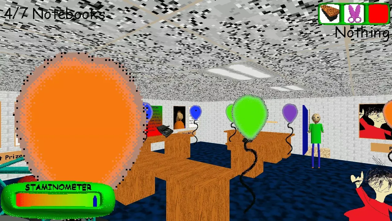 -Baldi's Basics Classic Remastered UNOFFICIALLY OFFICIAL Recreation-游戏截图-好玩游戏库