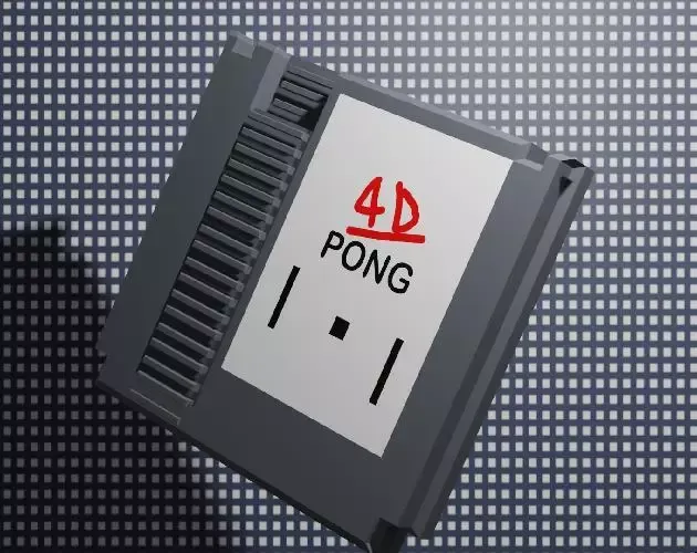 -A 2d representation of a 4D game of Pong-游戏截图-好玩游戏库
