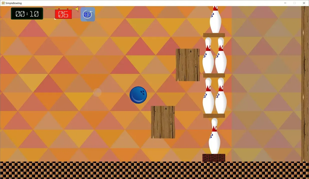 -2D Simple Bowling-游戏截图-好玩游戏库
