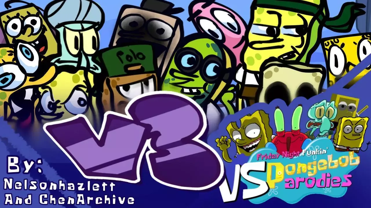 -Vs Spongebob Parodies V3 FNF for MAC-游戏截图-好玩游戏库