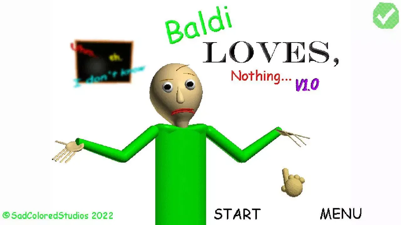 -Baldi Loves Nothing.-游戏截图-好玩游戏库