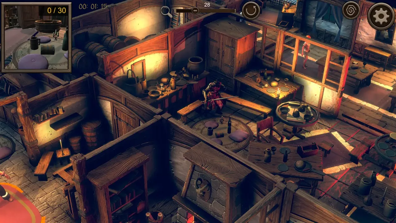 -Hidden Tavern Top-Down 3D-游戏截图-好玩游戏库