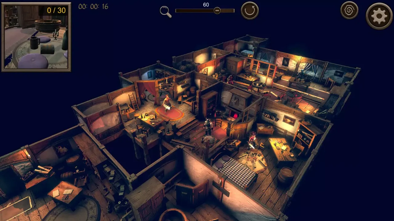 -Hidden Tavern Top-Down 3D-游戏截图-好玩游戏库
