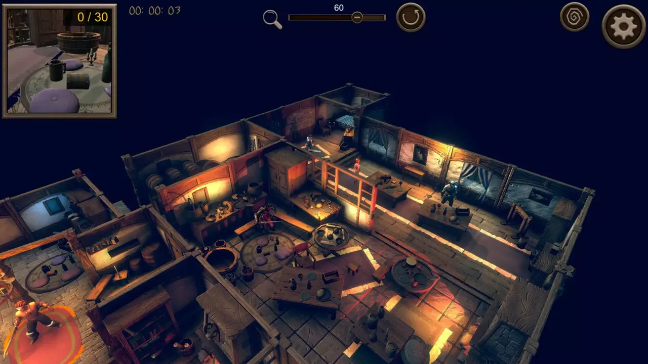 -Hidden Tavern Top-Down 3D-游戏截图-好玩游戏库
