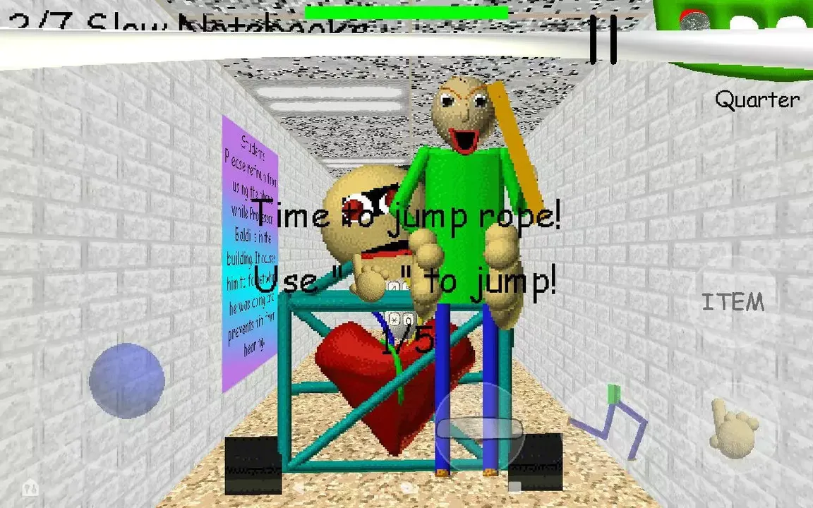 1st prize helps Baldi Super Slow edition
