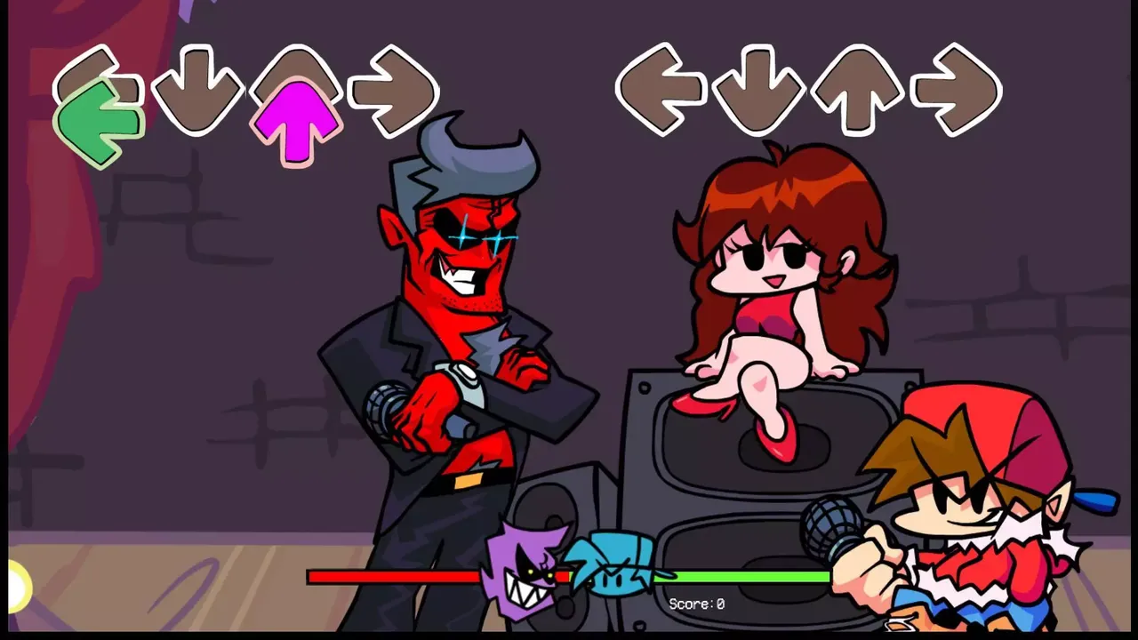 -Friday Night Funkin super hard mode (Lusans2002)-游戏截图-好玩游戏库