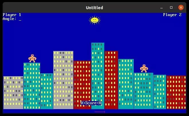 -GORILLA.BAS fixed for QB64 & Linux-游戏截图-好玩游戏库