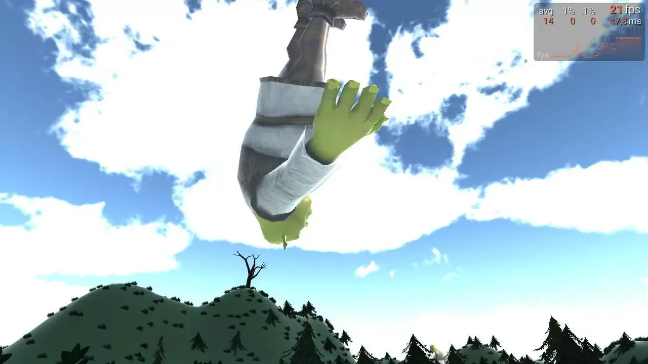 -Falling Shrek-游戏截图-好玩游戏库