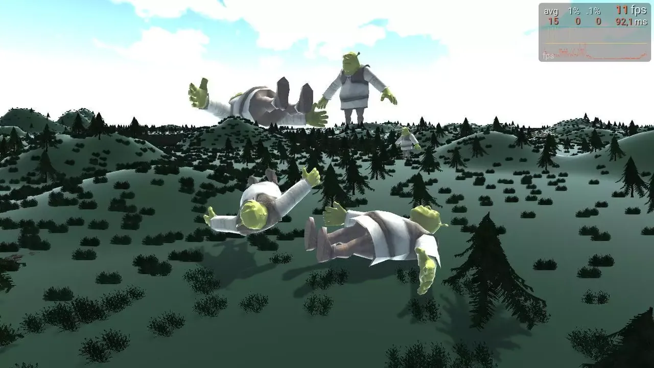 -Falling Shrek-游戏截图-好玩游戏库
