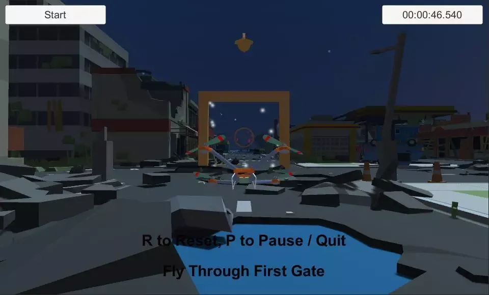 -Drone Racer (itch)-游戏截图-好玩游戏库