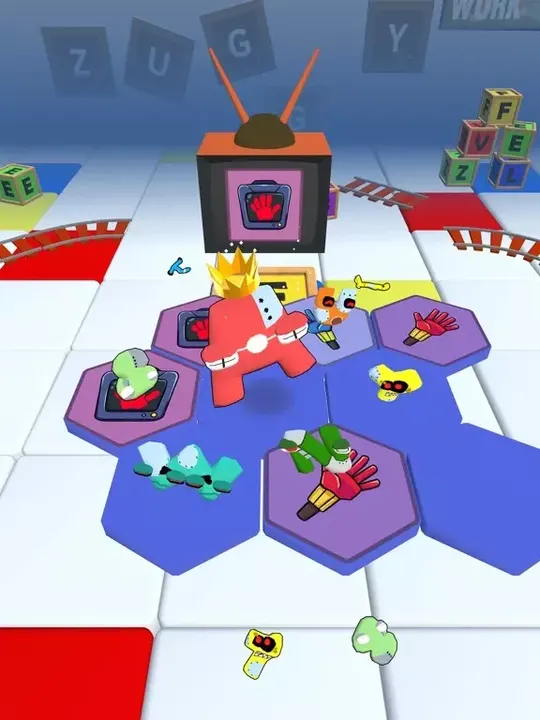 -Alphabet Fall.IO - Match Race-游戏截图-好玩游戏库