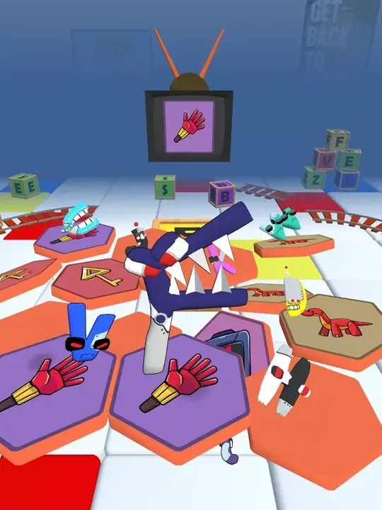 -Alphabet Fall.IO - Match Race-游戏截图-好玩游戏库