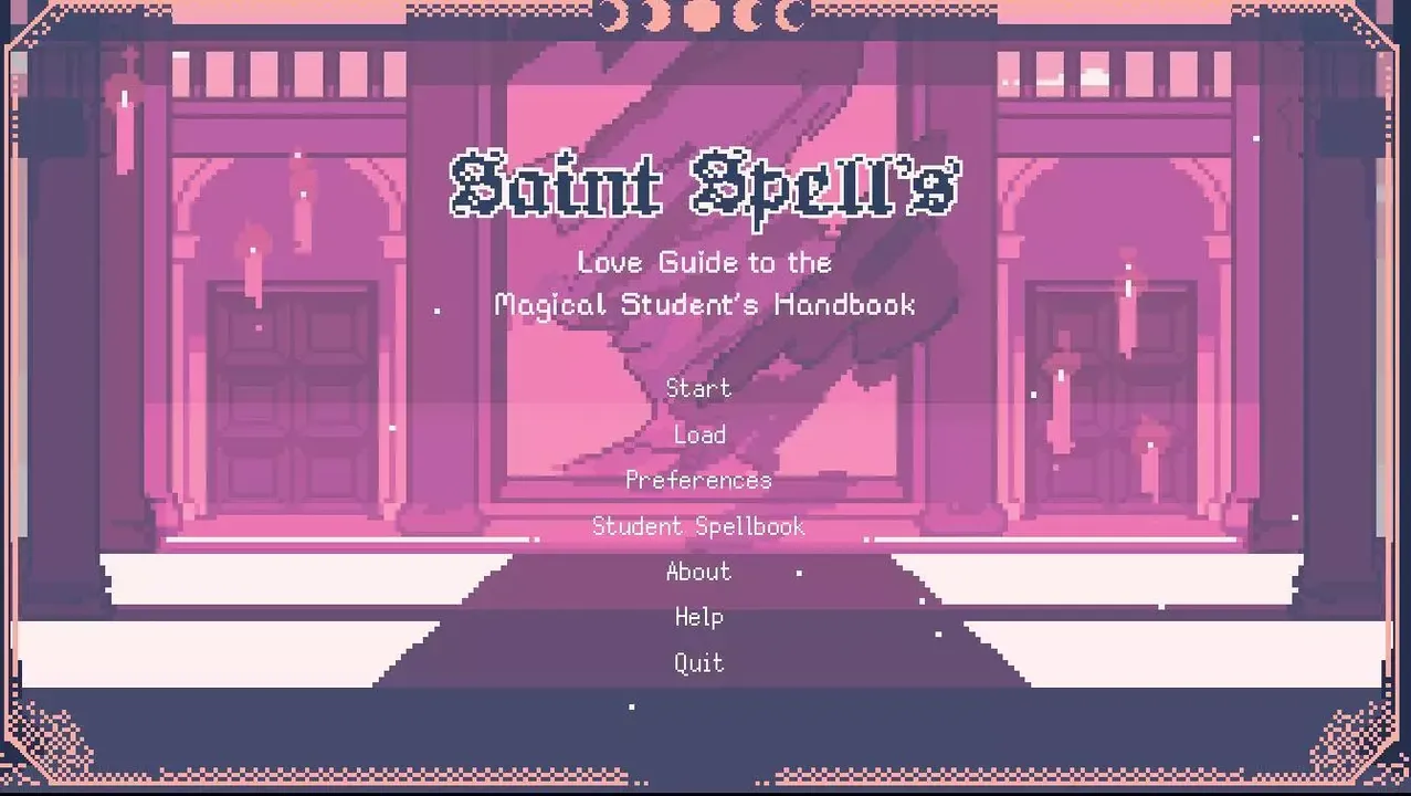 -Saint Spell's Love Guide to the Magical Student's Spellbook-游戏截图-好玩游戏库