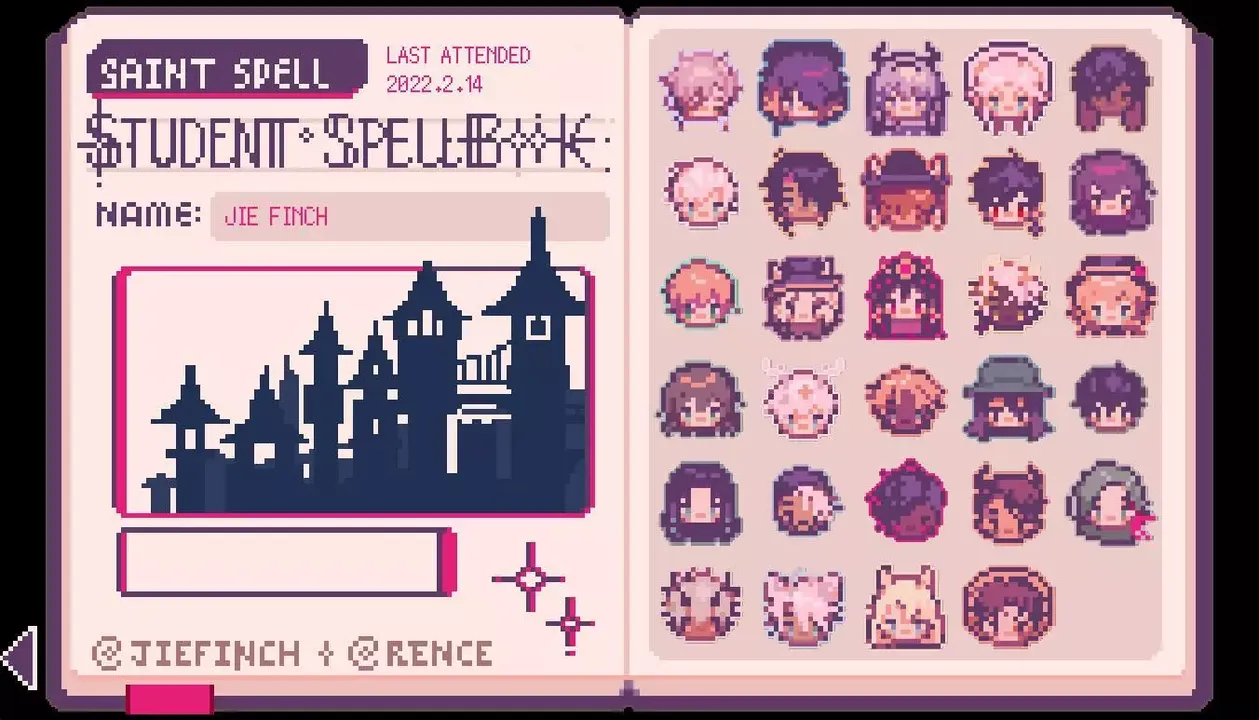 -Saint Spell's Love Guide to the Magical Student's Spellbook-游戏截图-好玩游戏库