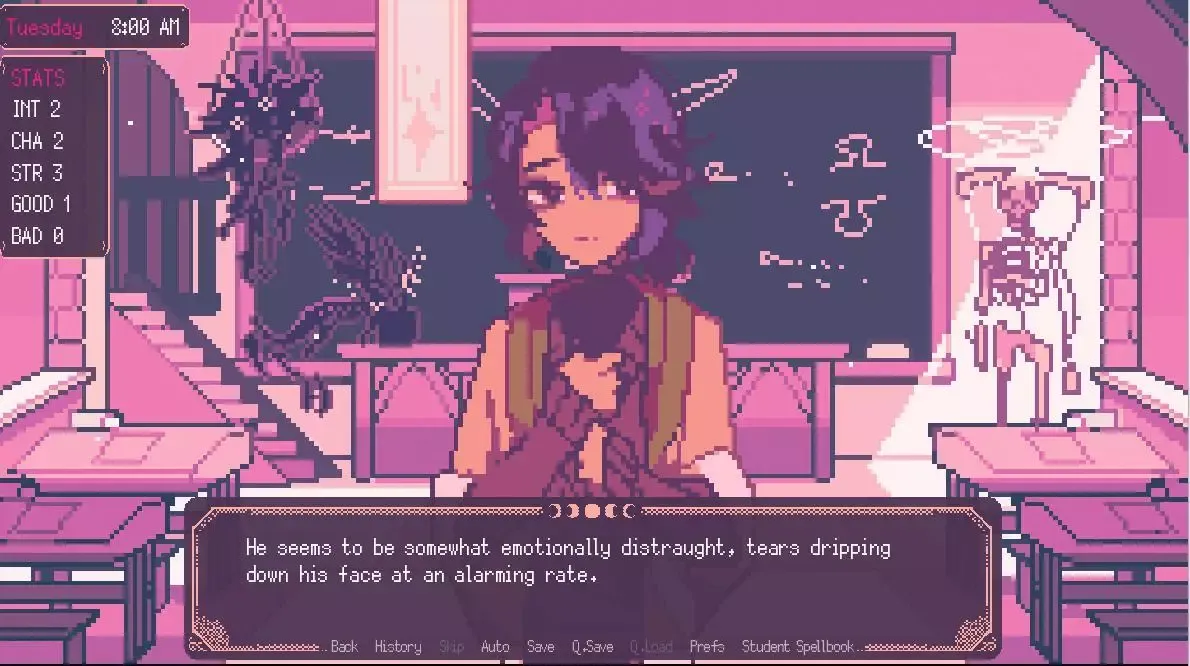 -Saint Spell's Love Guide to the Magical Student's Spellbook-游戏截图-好玩游戏库