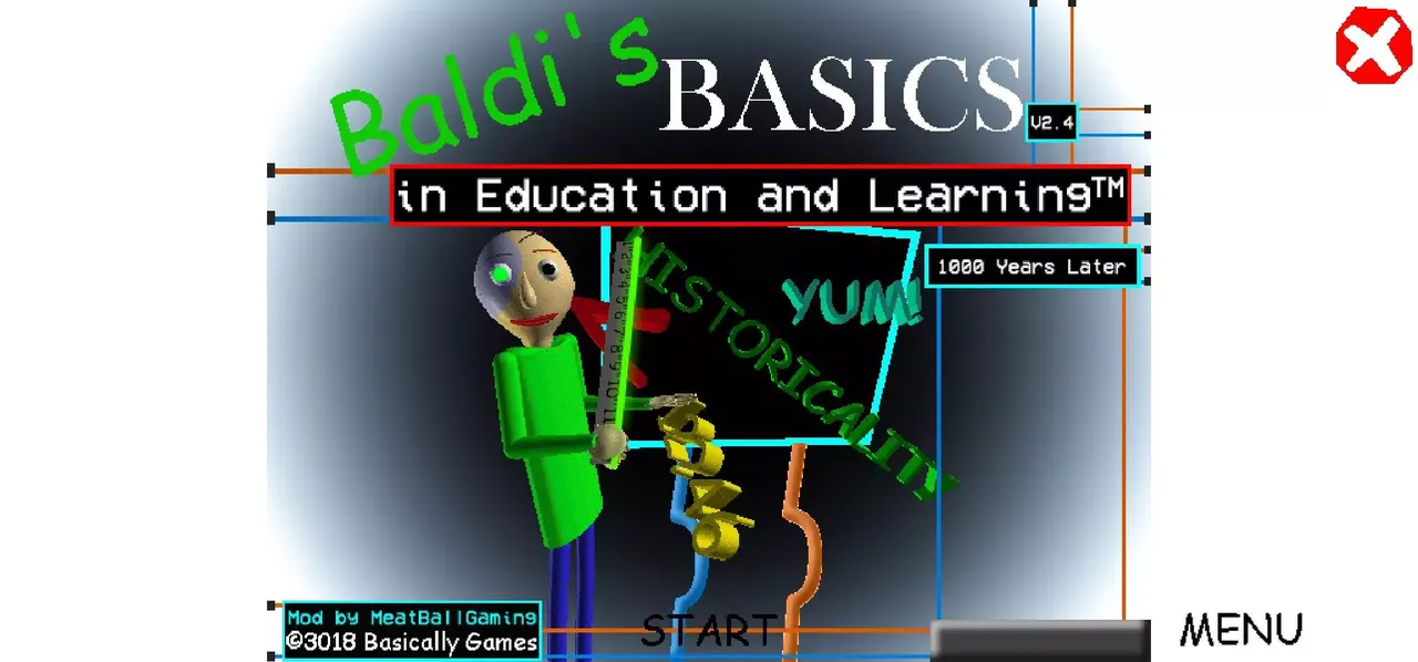-Baldi basics 1000 years later android port-游戏截图-好玩游戏库