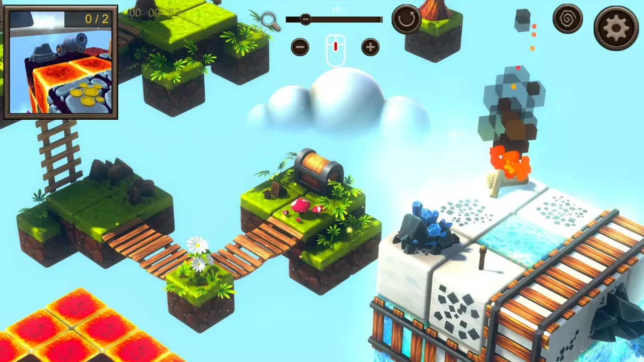 -Hidden Cube World Top-Down 3D-游戏截图-好玩游戏库