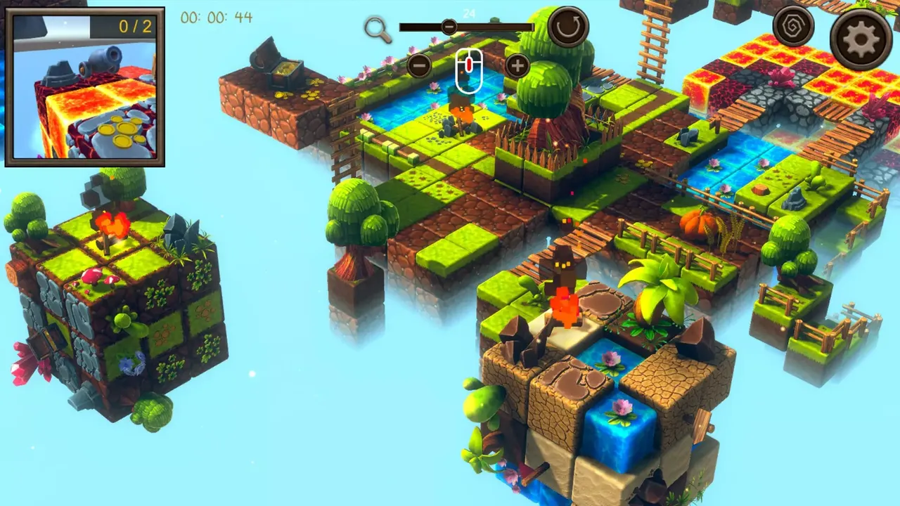 -Hidden Cube World Top-Down 3D-游戏截图-好玩游戏库